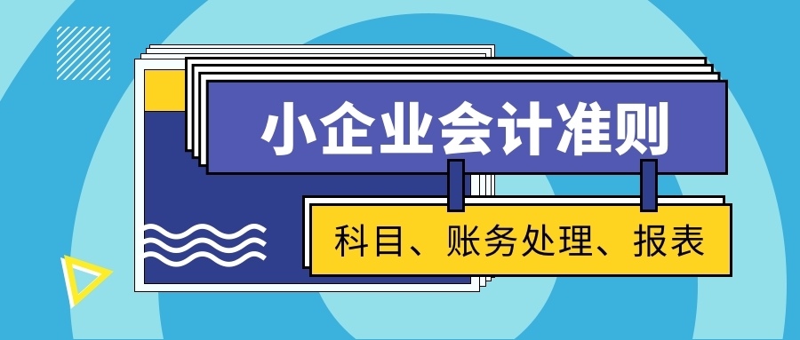 小企业会计准则（会计科目、账务处理、财务报表）